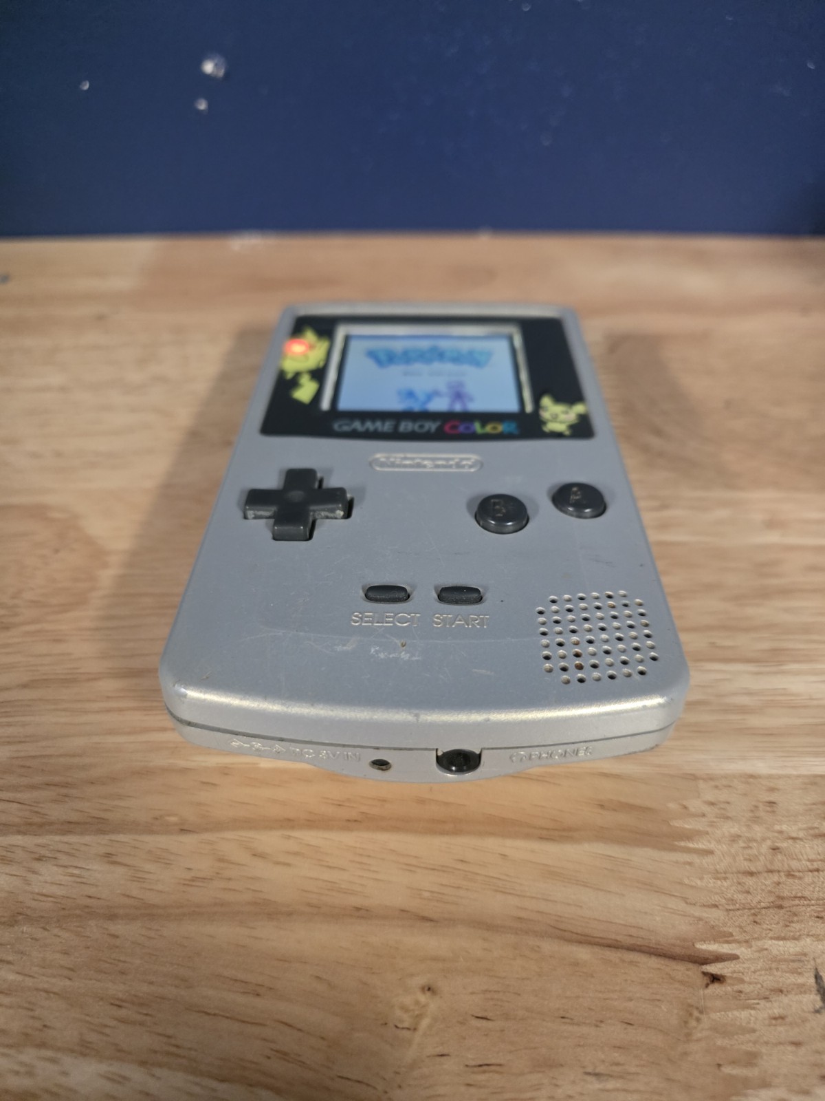 Nintendo Game Boy Color Handheld CGB-001 Pokemon Special Pikachu Edition Working