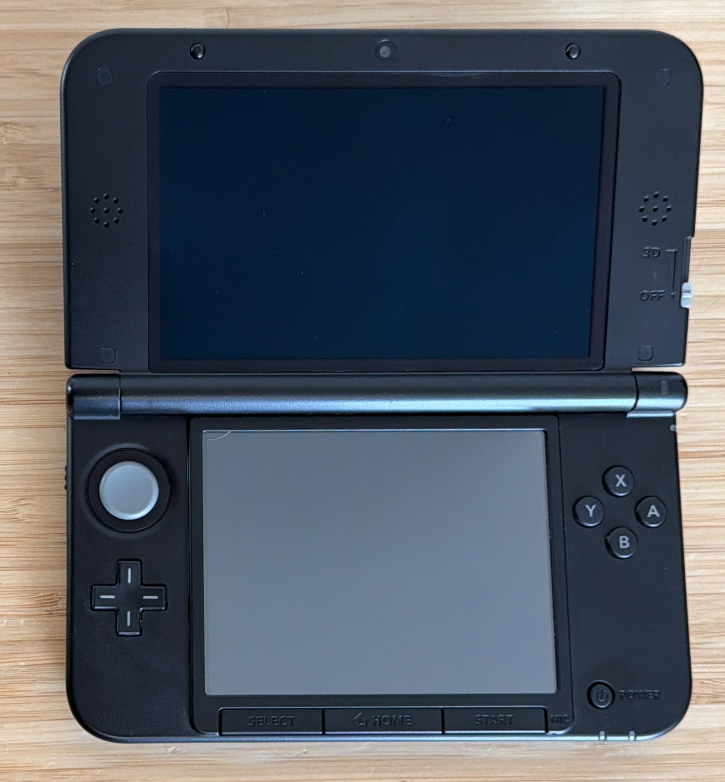 Nintendo 3DS XL Blue Handheld System 4GB (SPR-001) with 4 Games *TESTED* CLEAN!