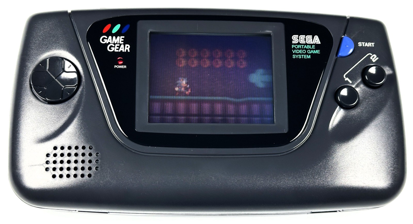 ❤️ SEGA Game Gear Console RECAPPED w CERAMIC SMD Caps, Glass Lens + Video Game