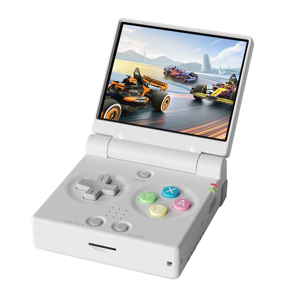 MIYOO Mini Flip Retro Game Console, Portable GBA Emulator for Kids
