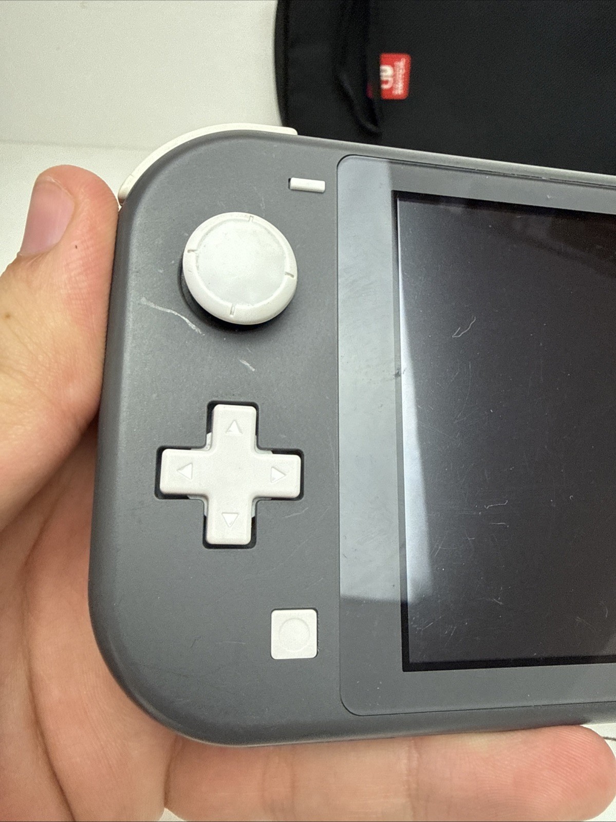 Nintendo Switch Lite Gray HDH-001 With Charger + Carry Case – Tested Working