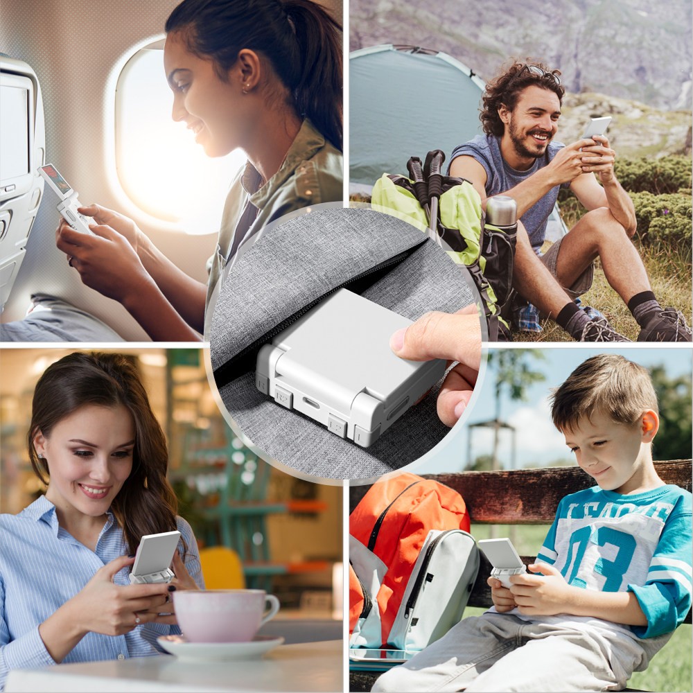 MIYOO Mini Flip Retro Game Console, Portable GBA Emulator for Kids