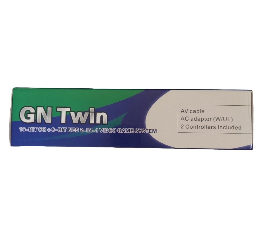 NEW Yobo GN-TWIN Console For Vintage SEGA GENESIS & NINTENDO NES Game Cartridges