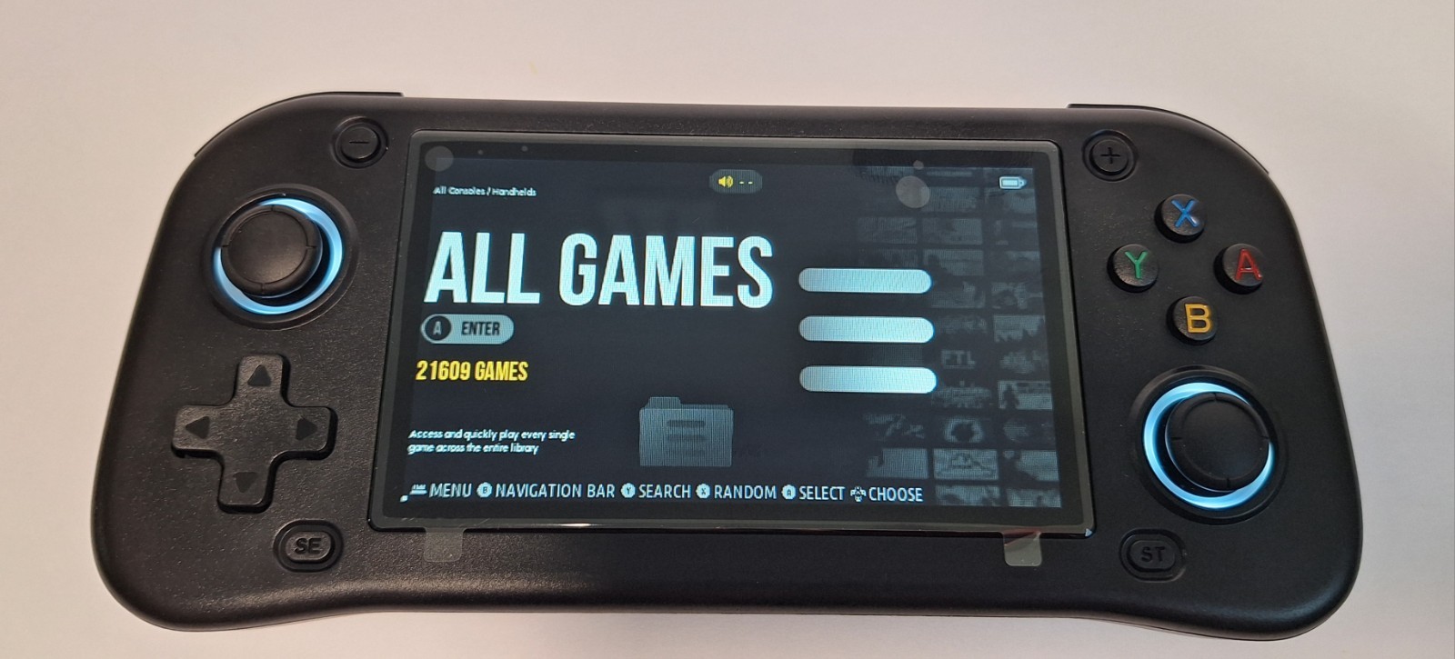 G28 Retro Handheld Video Game Console Linux System 4.3 Inch IPS Screen Portable