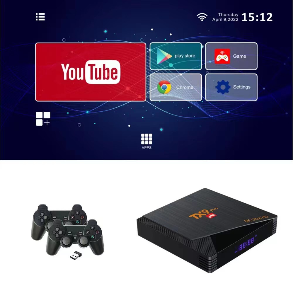 Smart TV Box & Game Box 9,000