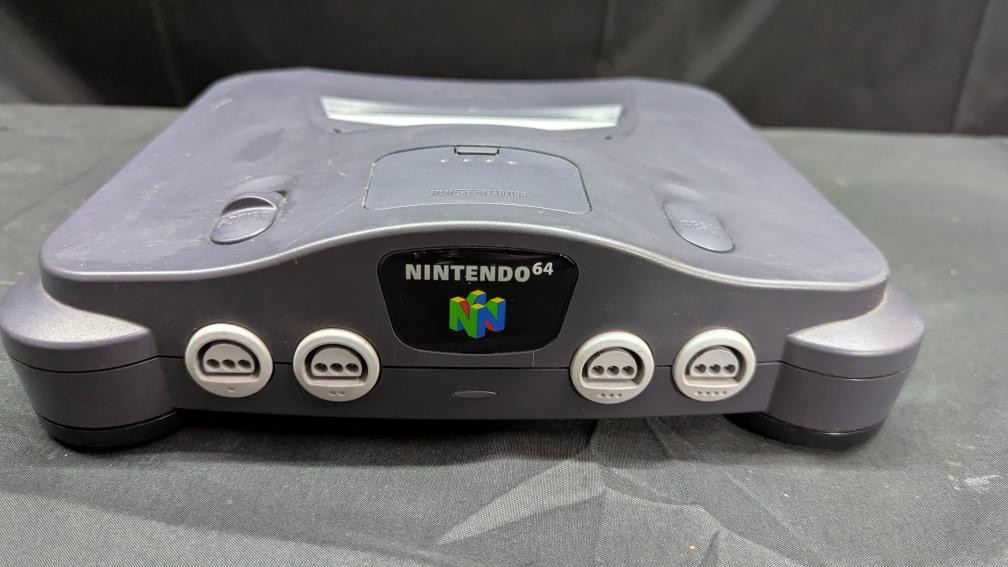 Nintendo 64 N64 Video Game Console Gray Tested w/ Cables & Controlle (CLN070912)