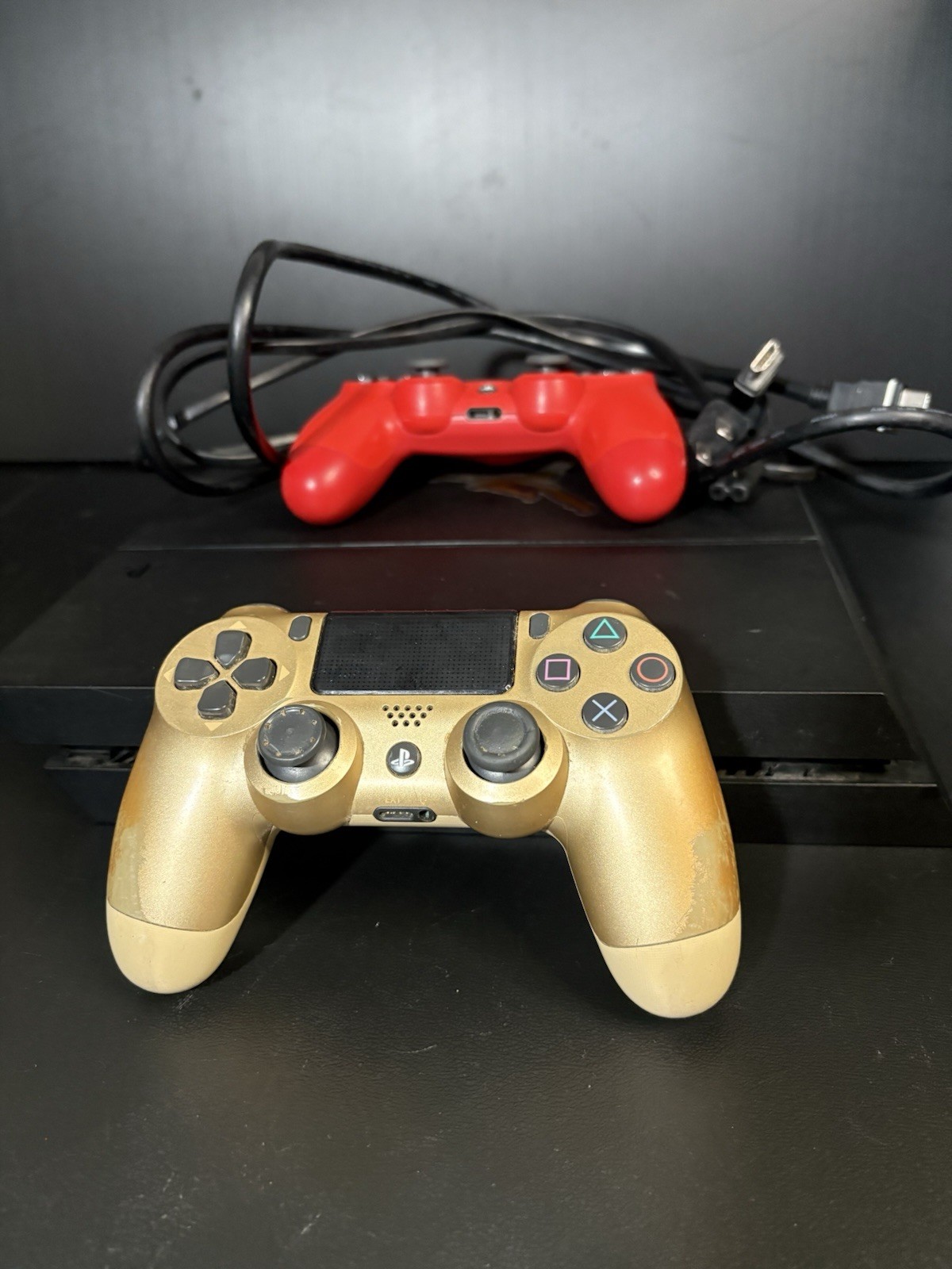 PlayStation 4 Console With 2 Controllers Power Cord HDMI Cord