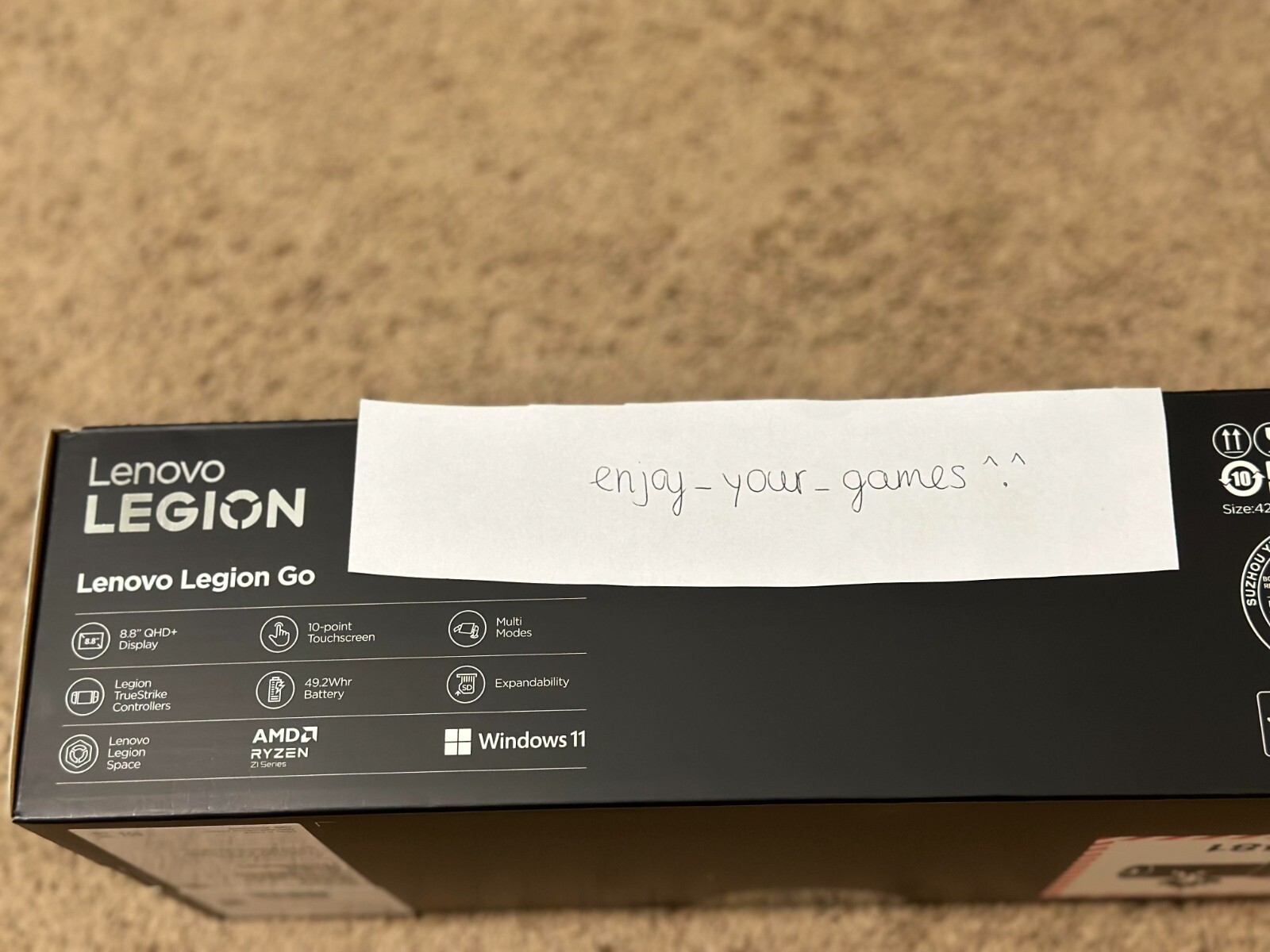Lenovo LEGION GO 8.8″ 144Hz Gaming Handheld AMD Ryzen Z1 Extreme 2TB – Ship ASAP