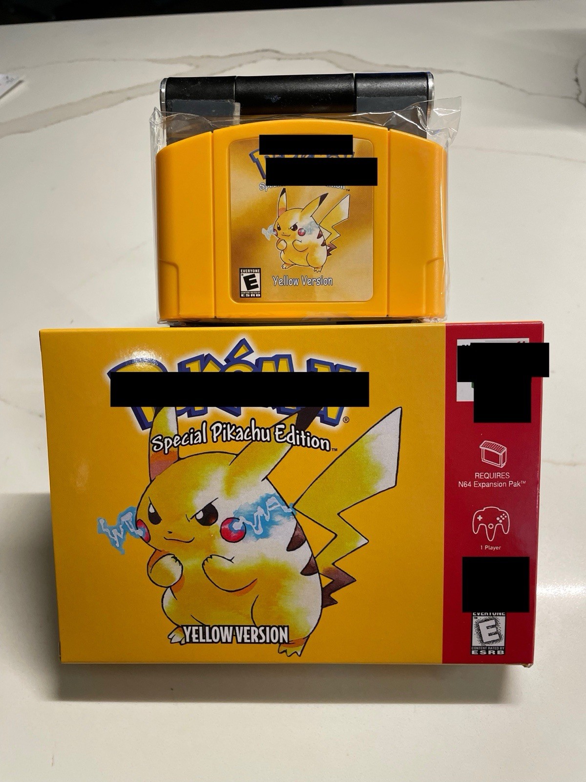 Nintendo 64 Custom Pokémon Yellow Version Special Pikachu Edition