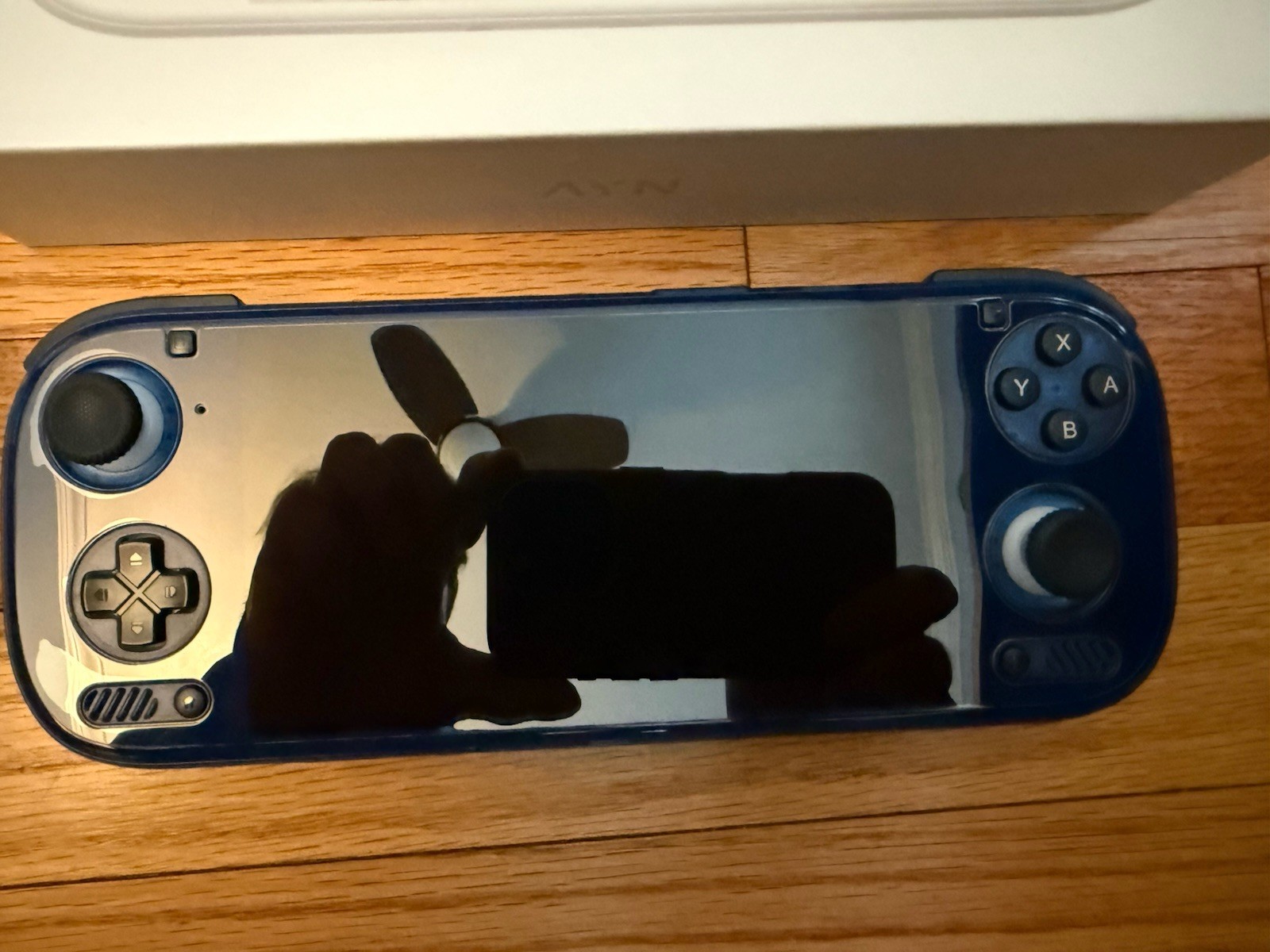 AYN Odin 3 Max Clear Blue Handheld Gaming Console + Official Accessories
