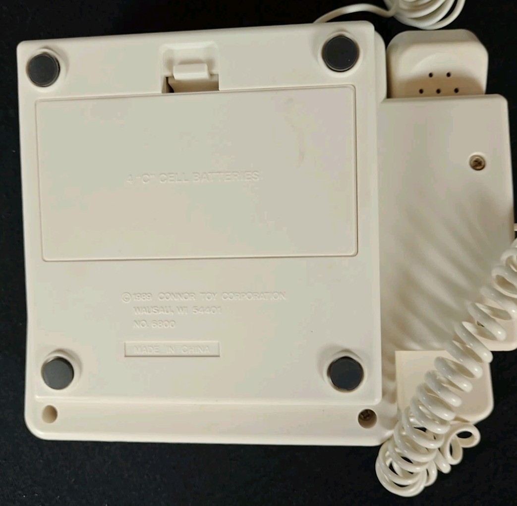 Connor Video Phone from Videosmarts Interactive Video Learning Rare 1989