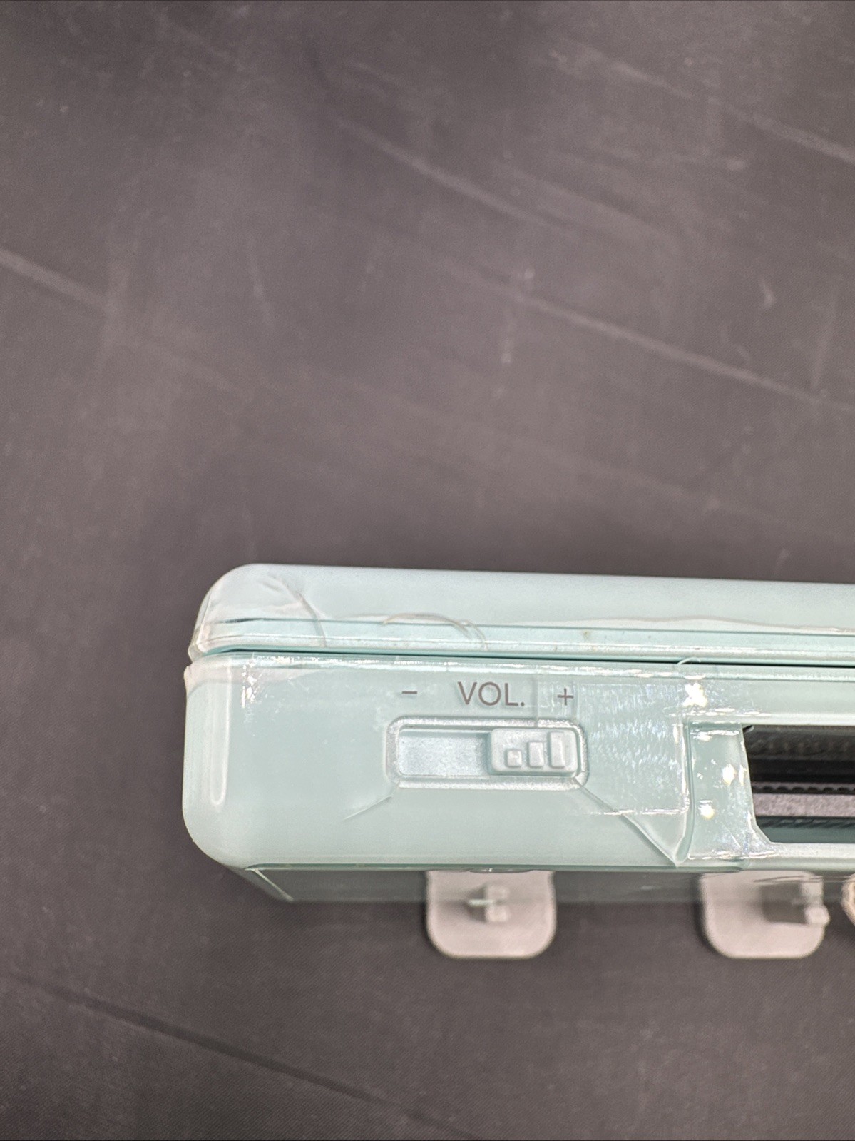 Nintendo DS Lite Console Ice Blue USG-001 Works Top Screen Smashed
