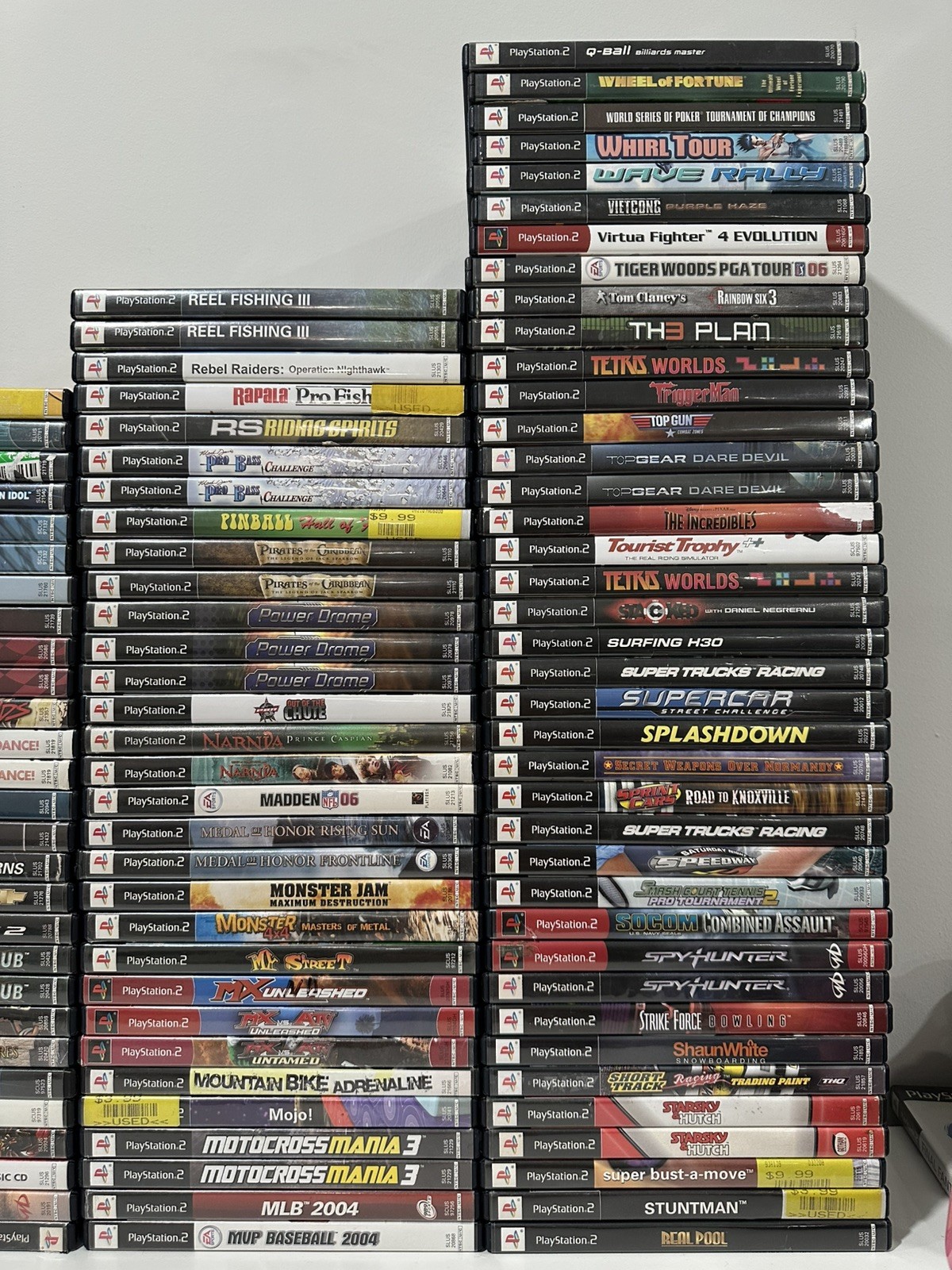Sony PlayStation 2 Pink Slim OEM Bundle– Clean, Tested, Ready to Play + 2 Games