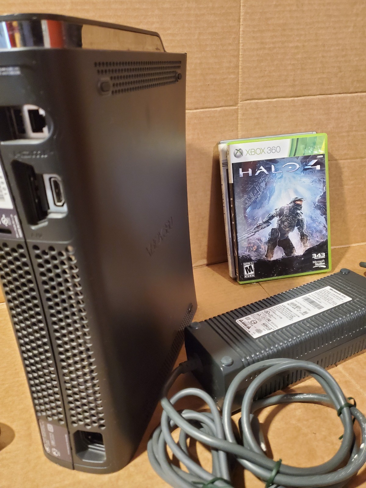 Microsoft Xbox 360 ELITE Console 120gb Hard Drive HDD Controller halo 4, Fable