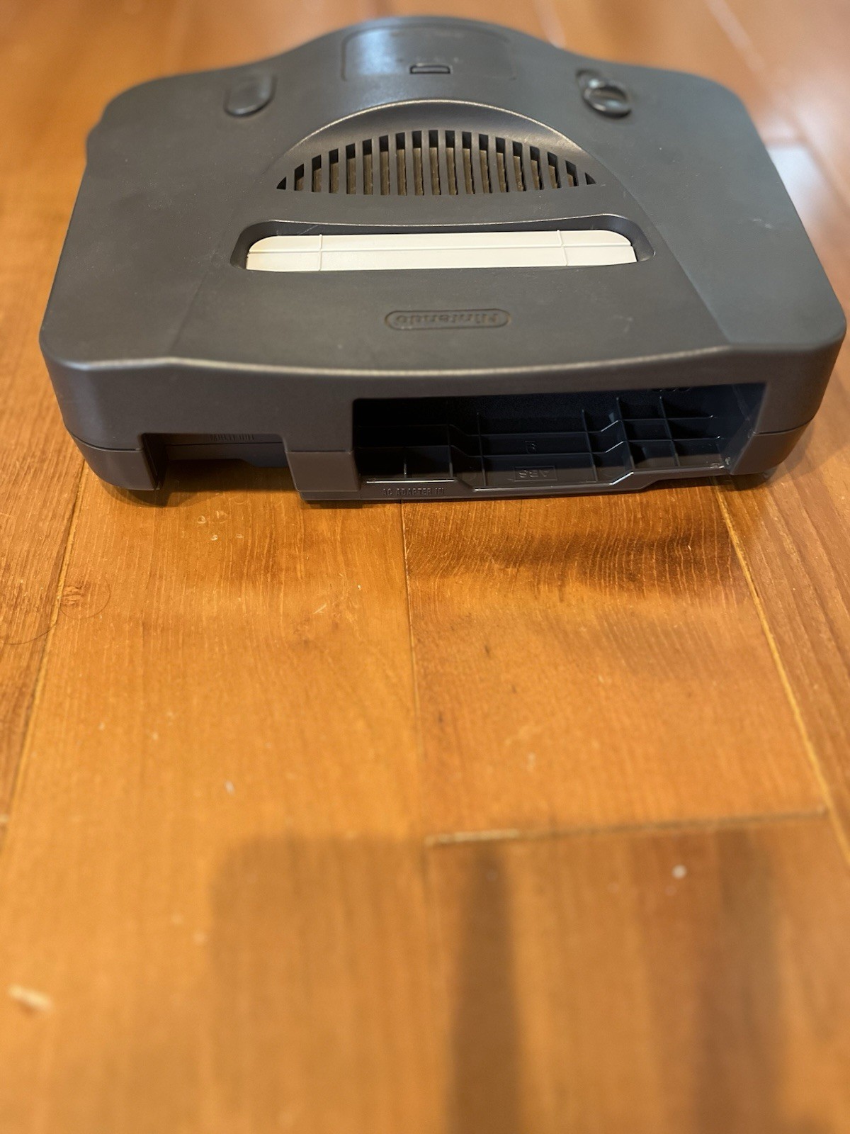 Nintendo 64 NUS-001 Black Console Set Tested to start up (NTSC-J)
