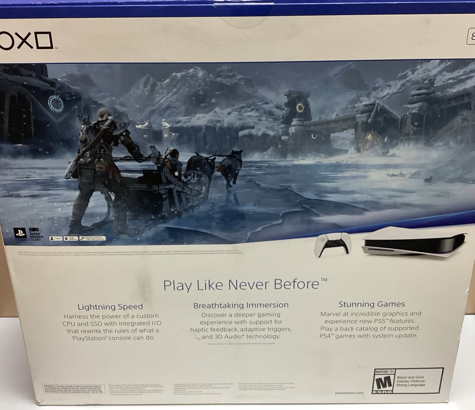 Sony CFI-1215A PlayStation 5 Disc God Of War Edition PS5 825GB PS5 Console