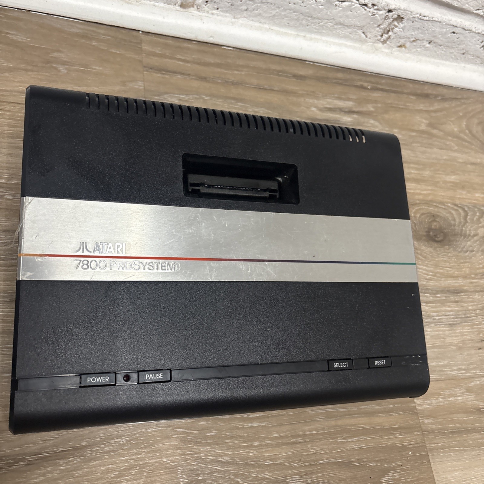 Atari 7800 Video Game Console Only Untested Read