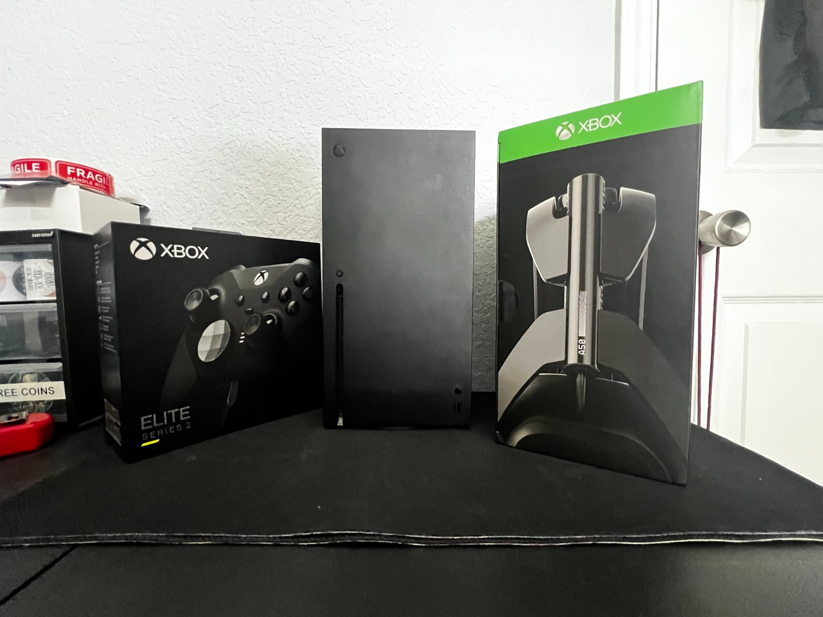 Xbox Series X 1TB Console, elite 2 controller, and Astro A50 Headset Lot (Used)