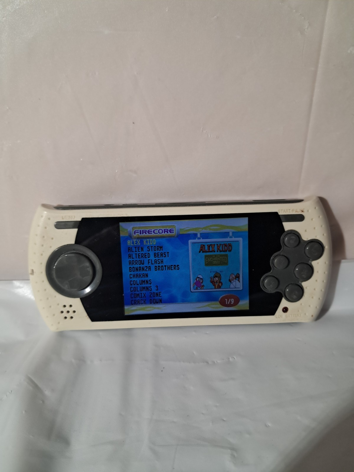 SEGA Genesis Ultimate Portable Game Tested Works Great No Charger Included