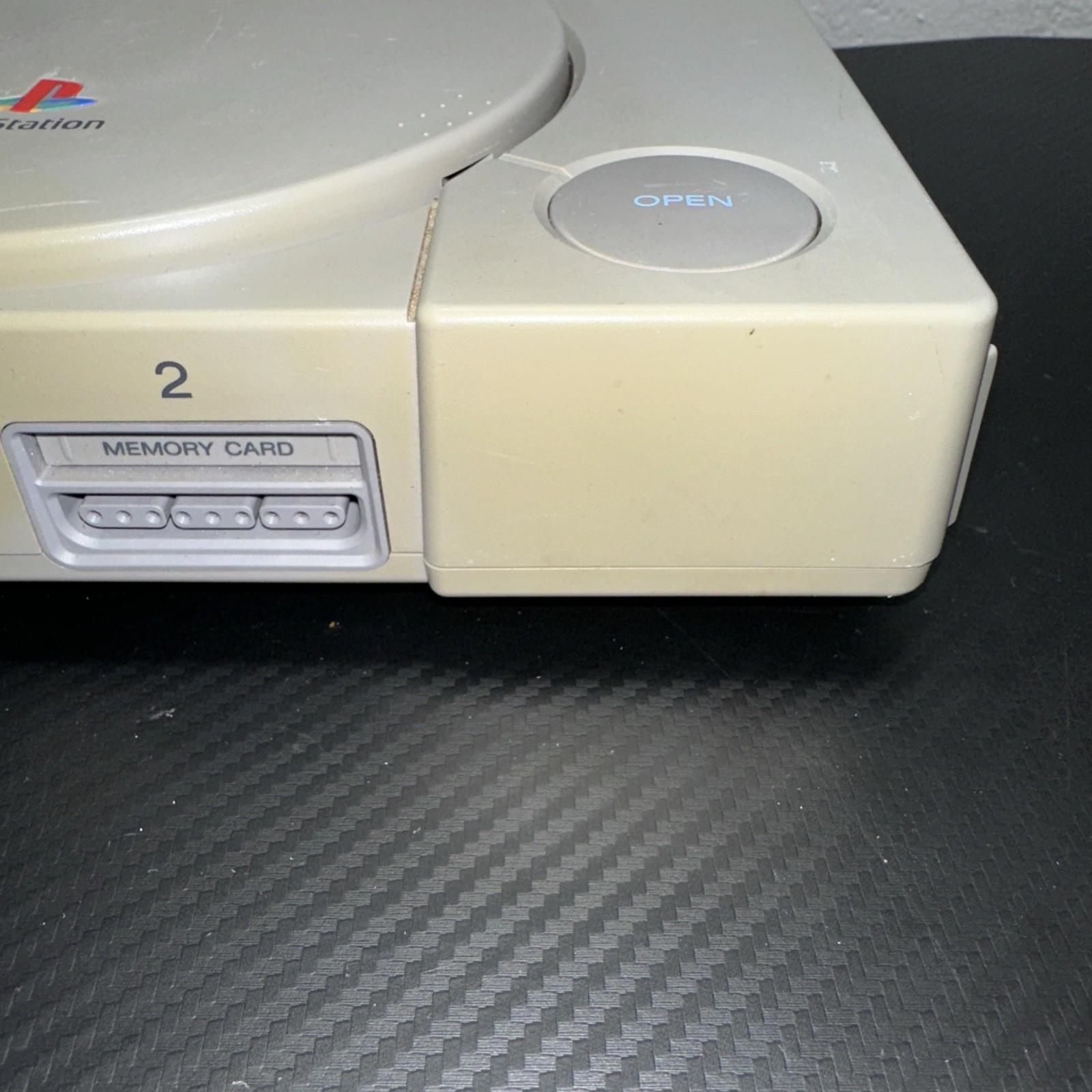 Sony PlayStation 1 PS1 (SCPH-9001) w/ AV & Power Cable Tested Works