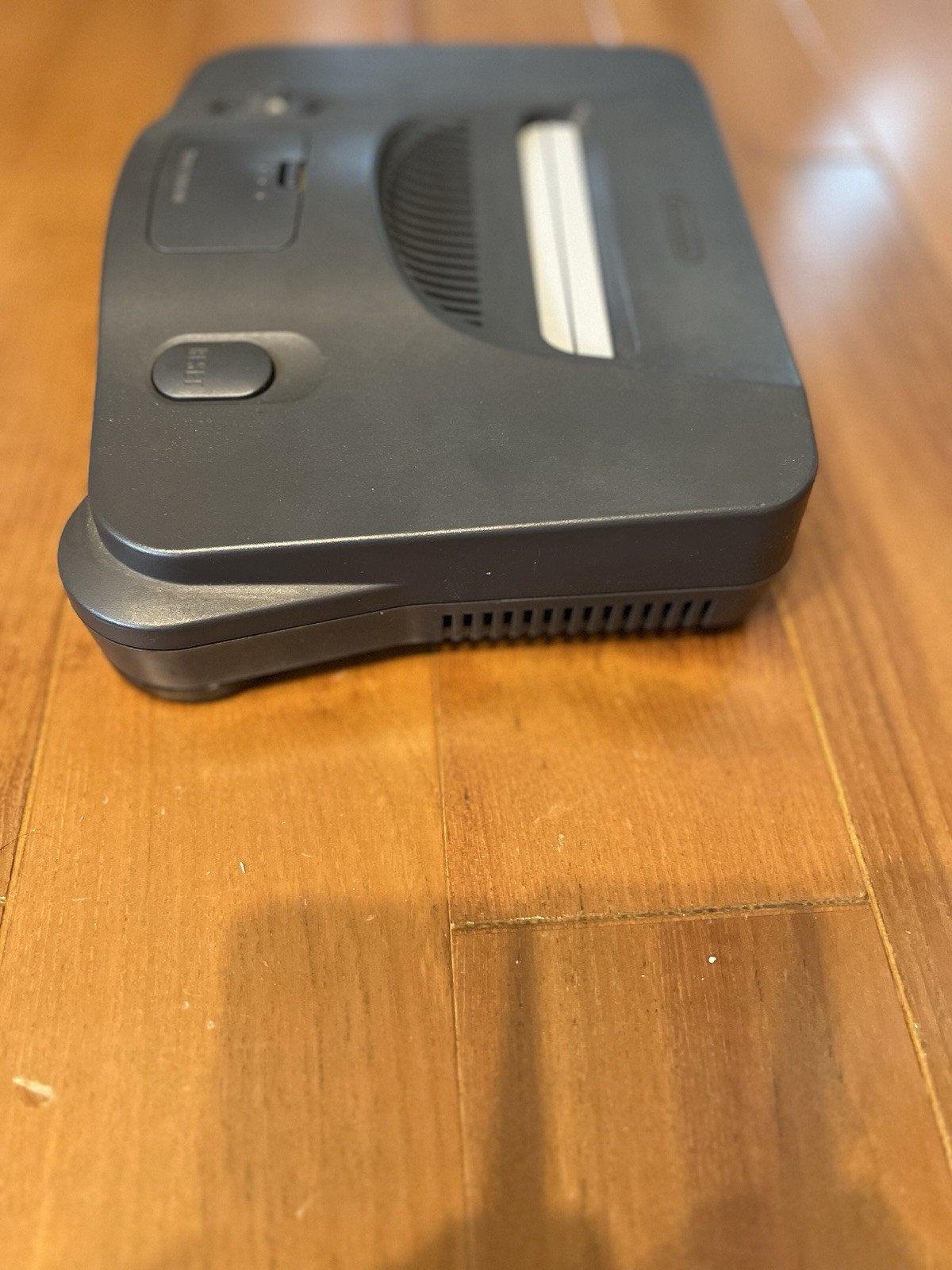 Nintendo 64 NUS-001 Black Console Set Tested to start up (NTSC-J)