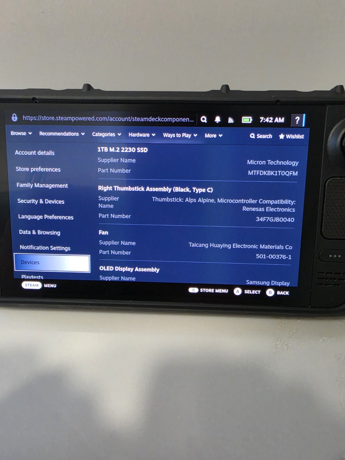 Valve Steam Deck OLED 2TB + Accessories – EXCELLENT CONDITION