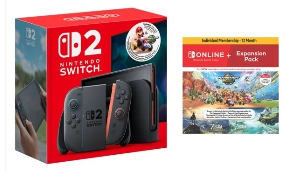 Nintendo Switch 2 + Mario Kart World + NSO (12 Month) | In Hand Fast Shipping