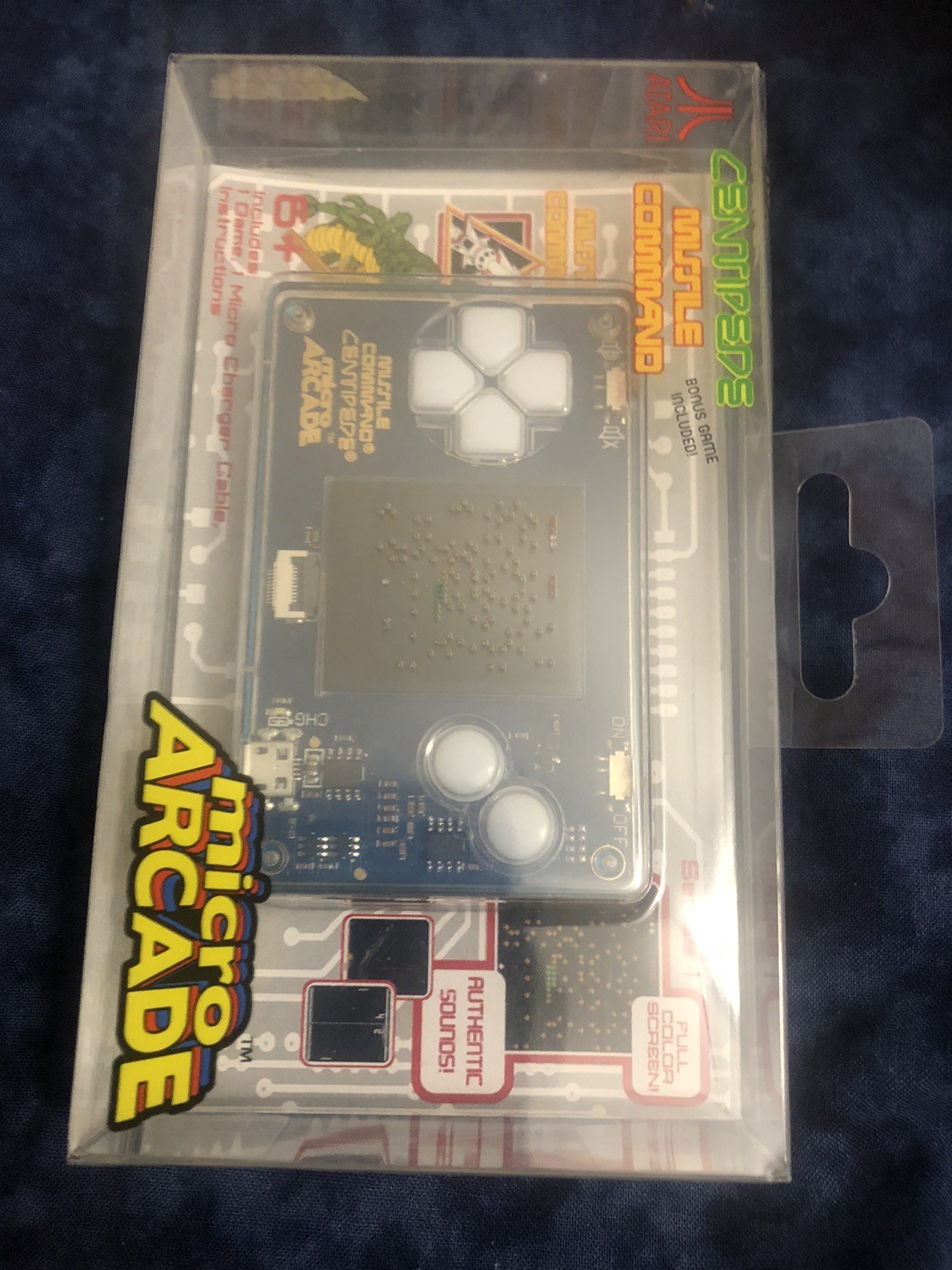 Atari Micro Arcade Centipede & Missile Command Series 2019 Handheld Game – NEW