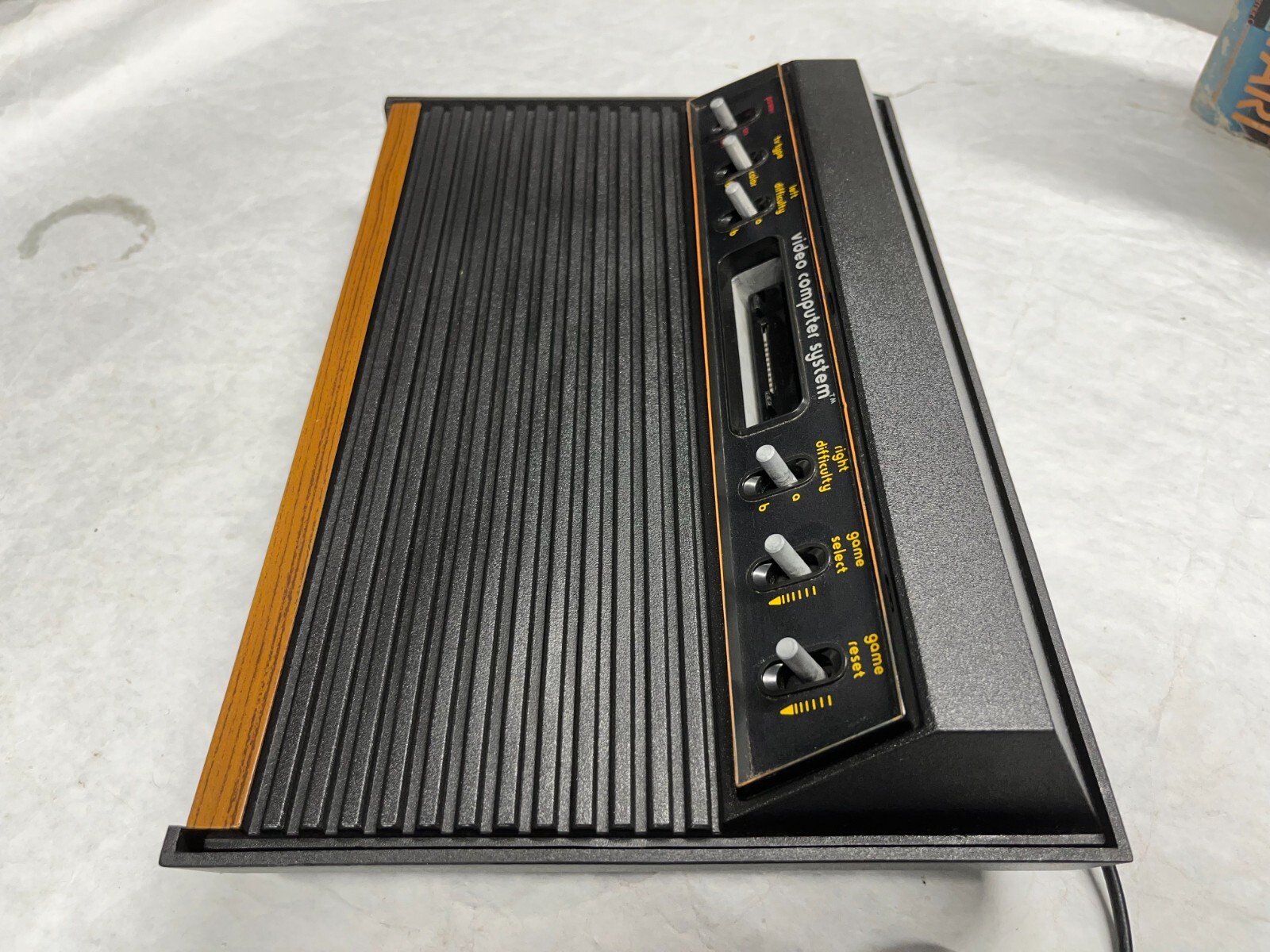 1982 ATARI VCS CX2600 *6 Switch* Console System in Original Matching Box Package