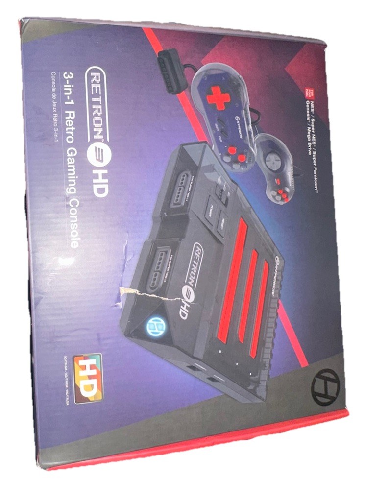 Hyperkin RetroN 3 HD 3-in-1 Gaming Console – Space Black