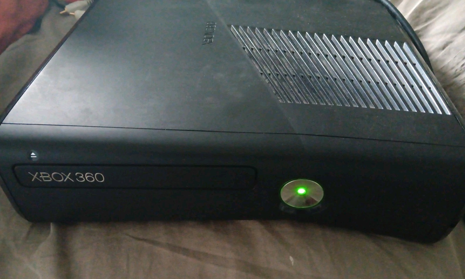 Microsoft Xbox 360 E Console Only Black System Tested & Working NO HARDDRIVE