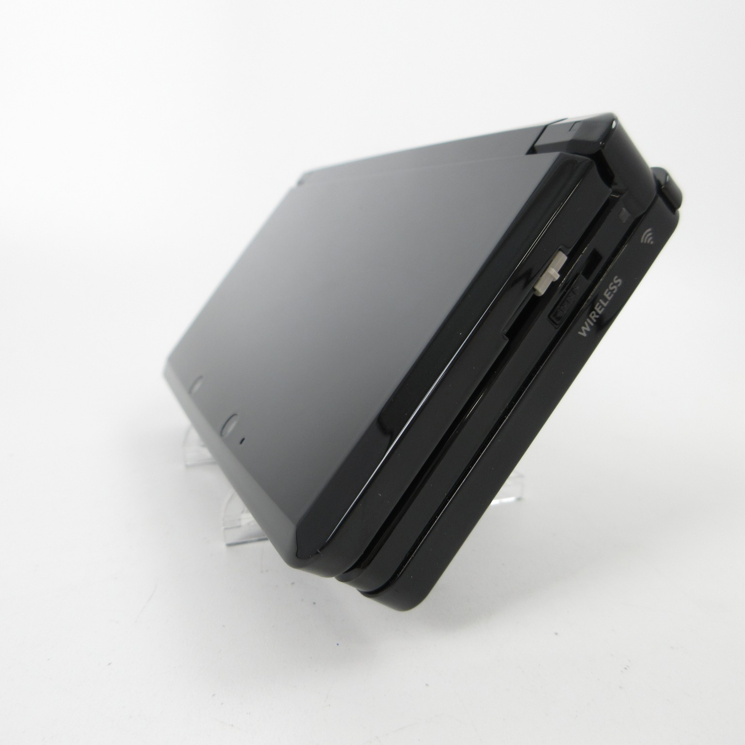 【Near Mint】Nintendo 3DS Clear Black Console Japanese Edition #RET08/0602/06