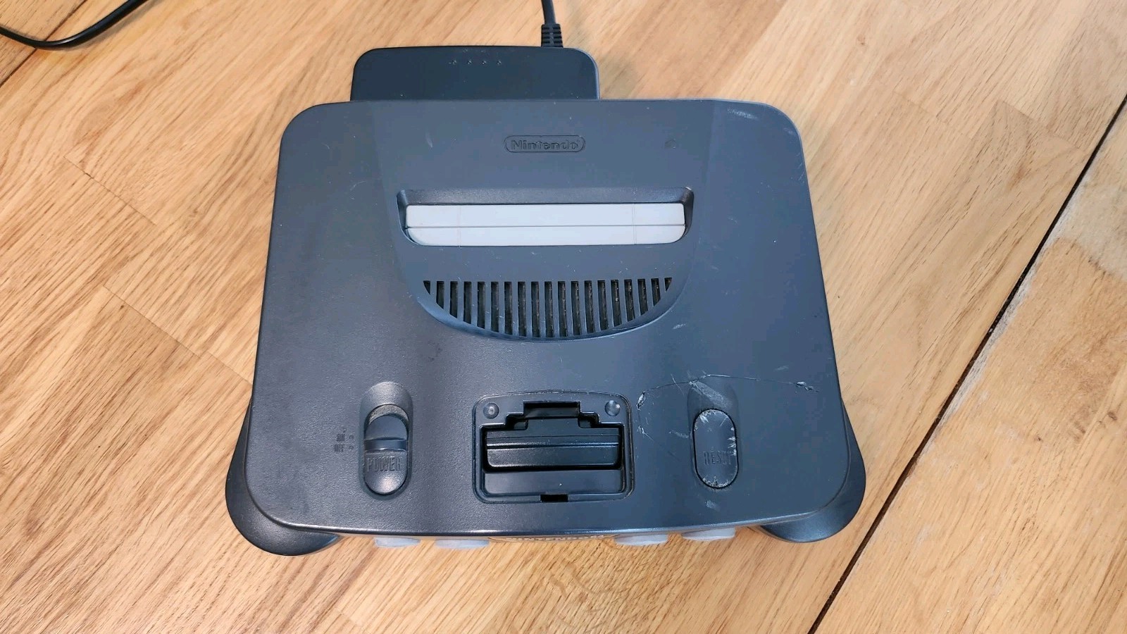 Nintendo 64 Home Console – Black W/Retro-bit Booster Pack & Power Cable READ