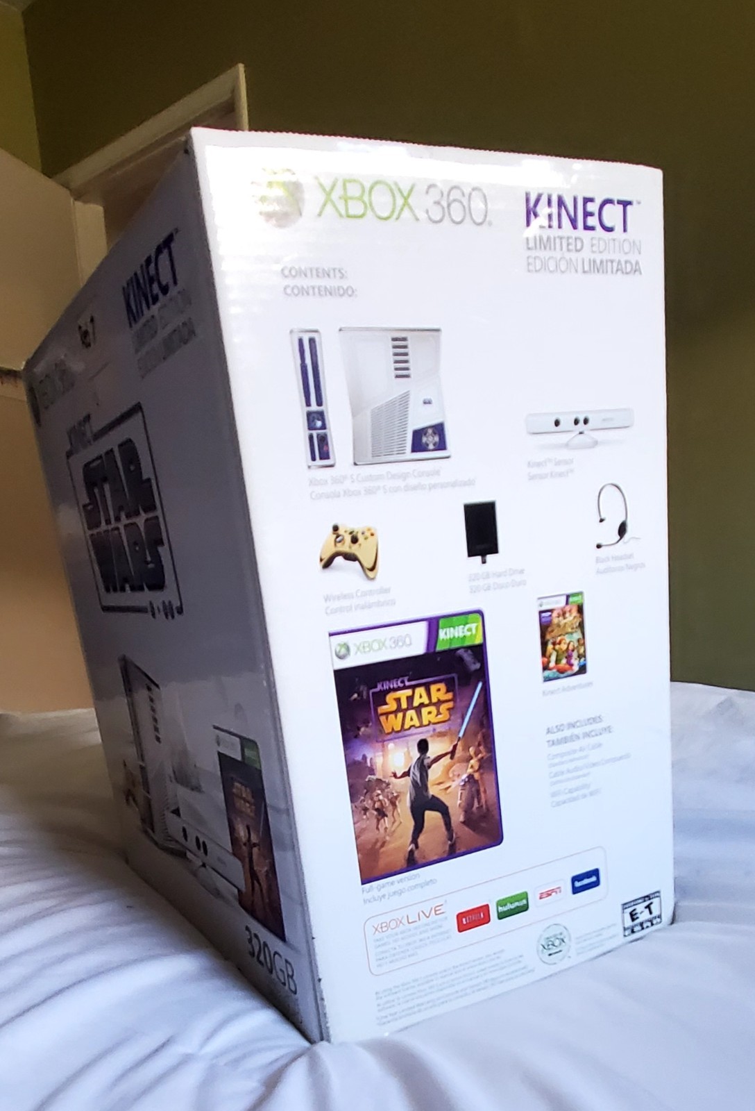 Microsoft Xbox 360 320GB Kinect Star Wars Limited Edition (NTSC-U/C (US/CA))…