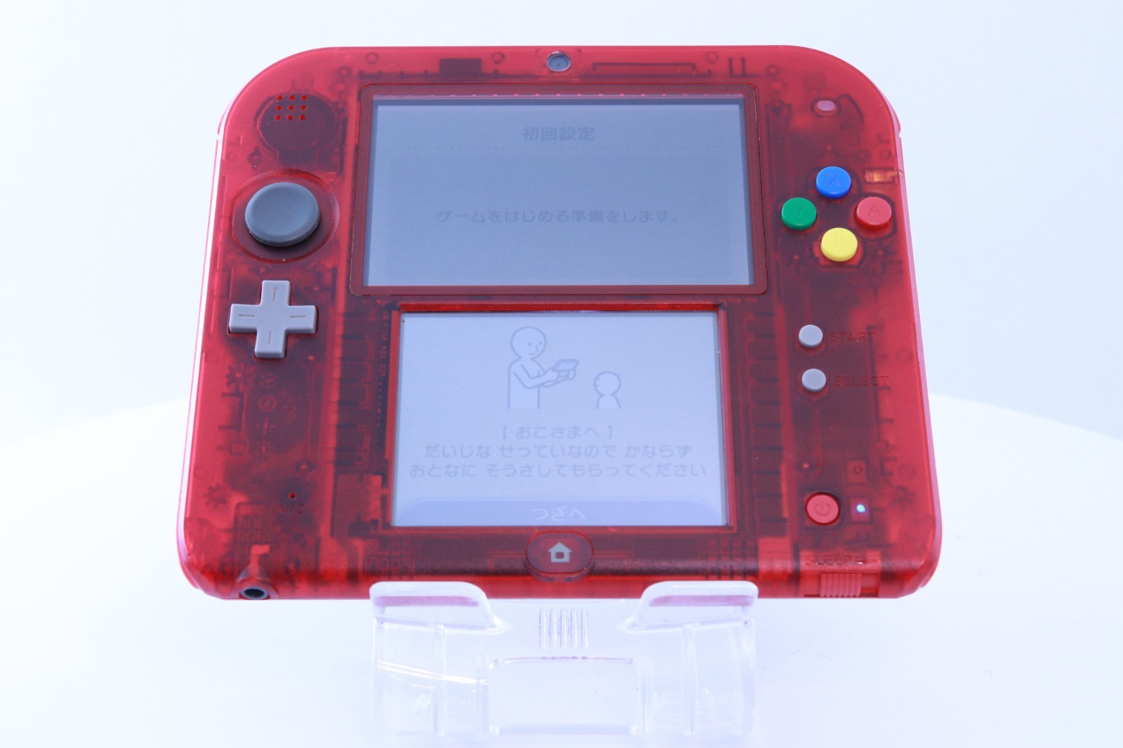 JP Game Nintendo 2DS Pokémon Red [Rank:A]Region-locked