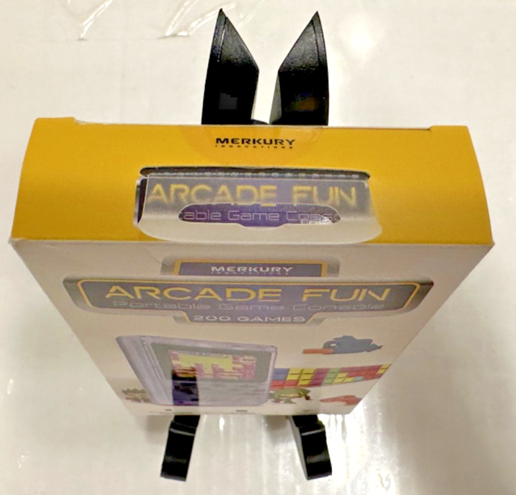 Merkury Innovations Arcade Fun Portable Game Console 200 Games 2025 (New/Sealed)