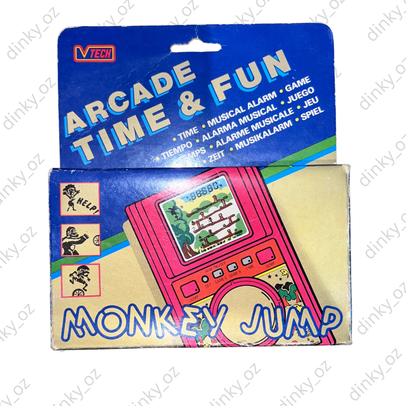 V-Tech Time & Fun ‘Monkey Jump’ COMPLETE IN BOX