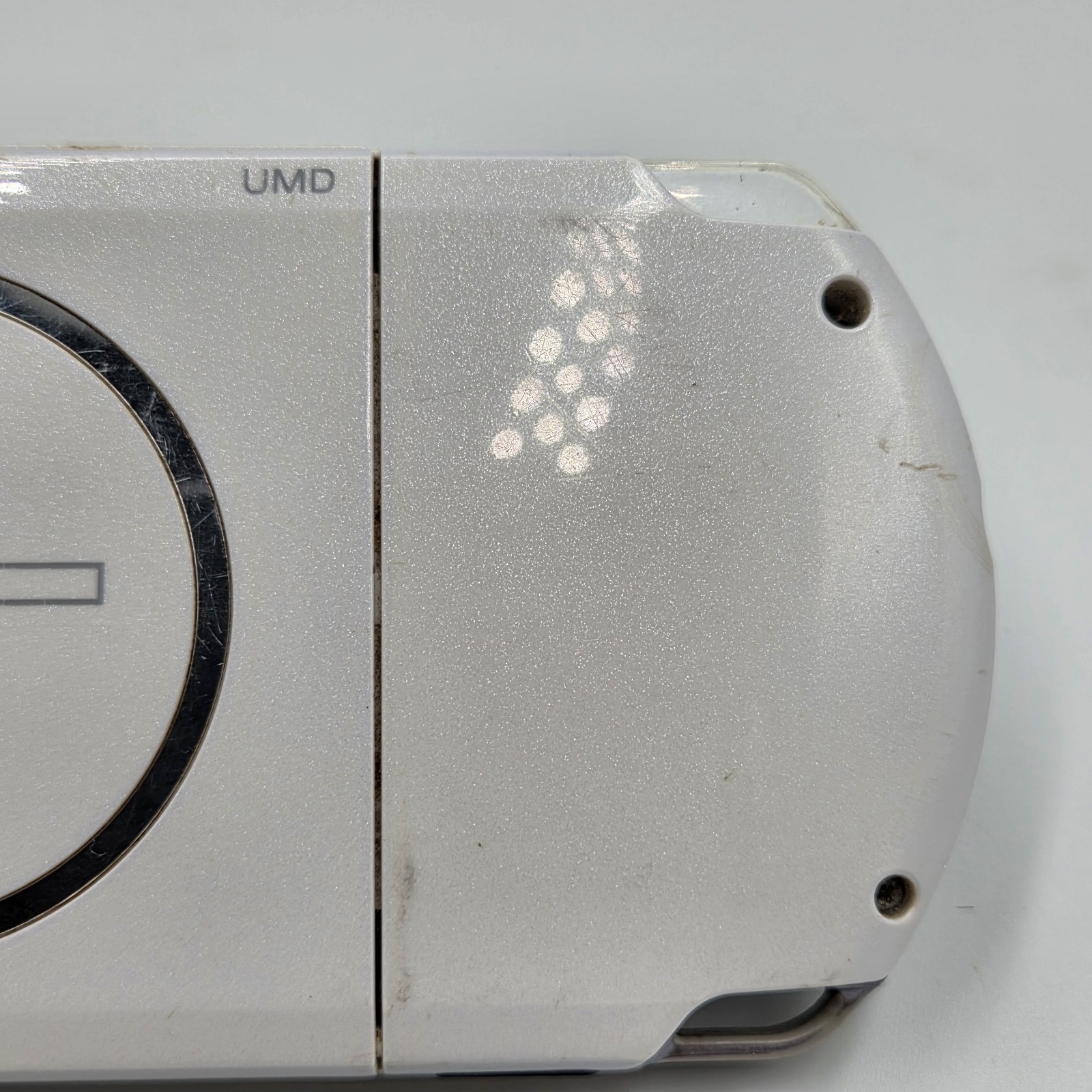Sony PSP-3000 Pearl White Japan Import UMD Tested /Working – Read Description