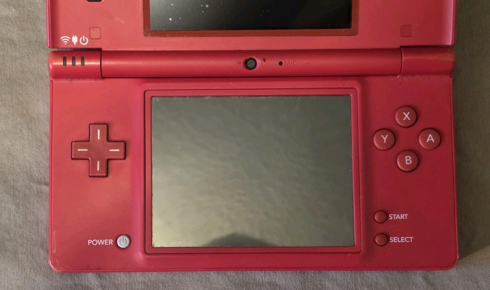 Nintendo DSi Red Handheld Gaming Console (Stylus And Charger Included)