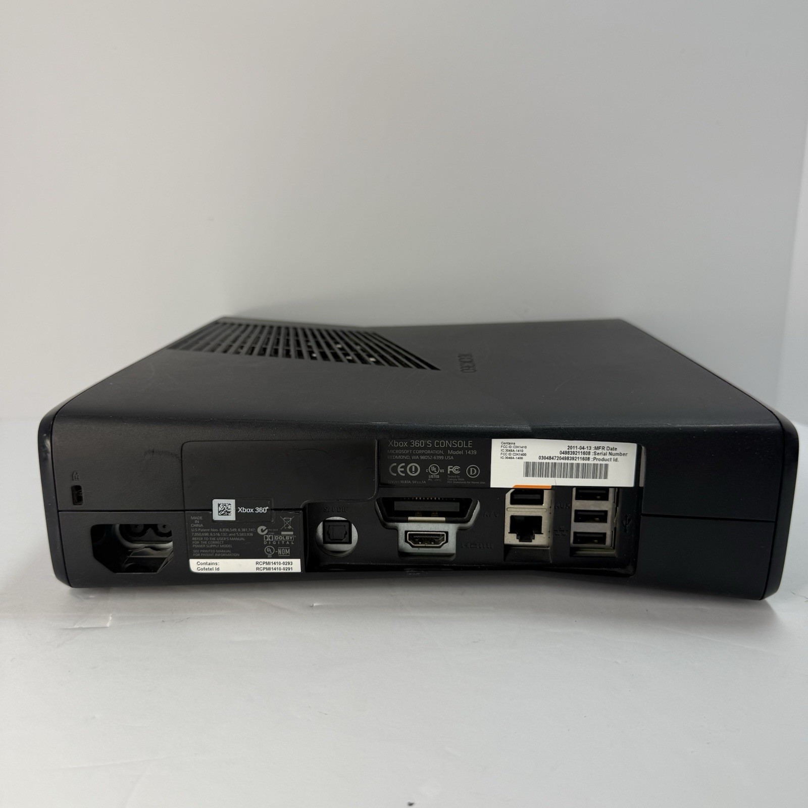 Microsoft Xbox 360 Black S 250GB Console Bundle w 5 🔥Games -Midnight Club, Halo