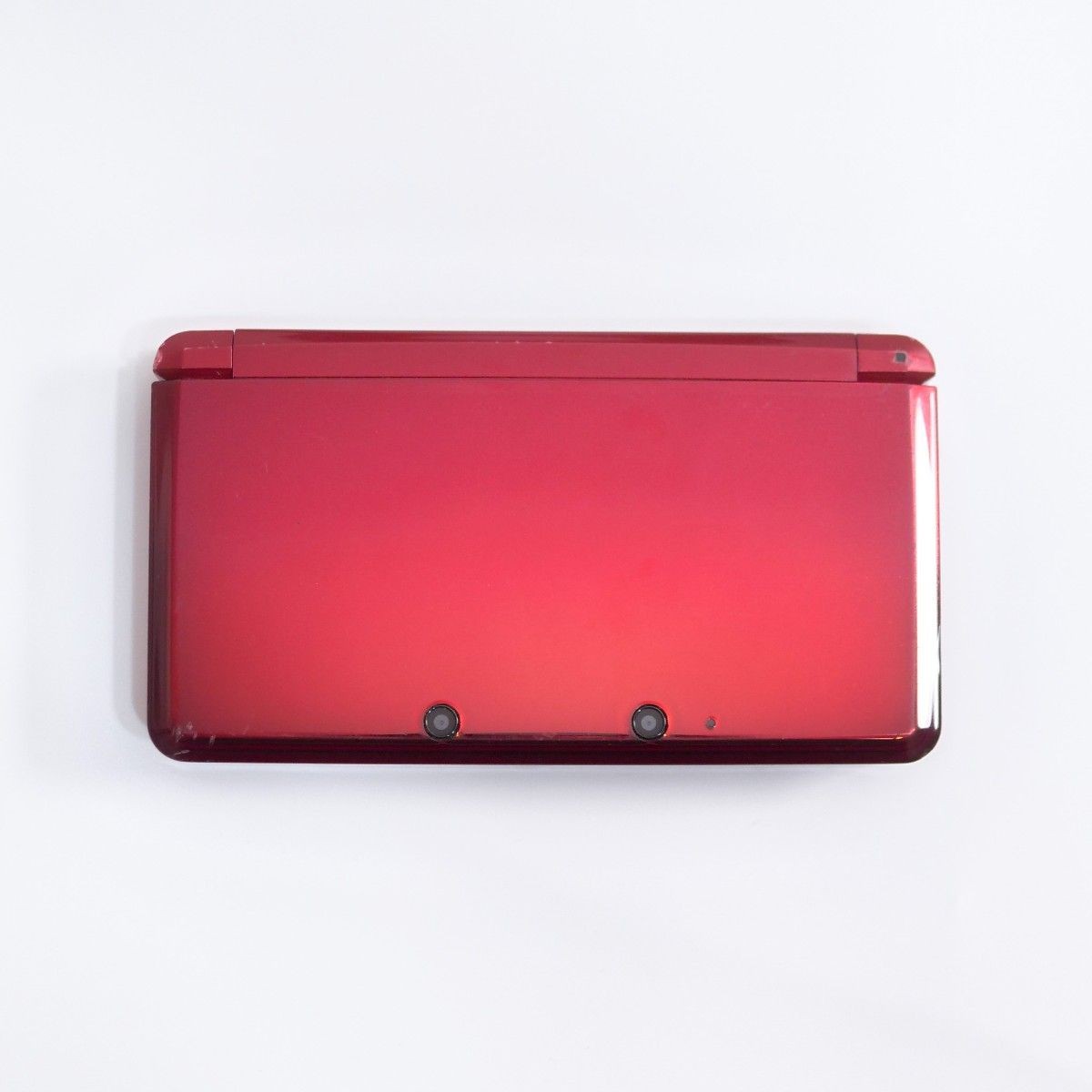 Nintendo 3DS Red [Tested / Working] Compatible Charger & 2GB SD Card Included