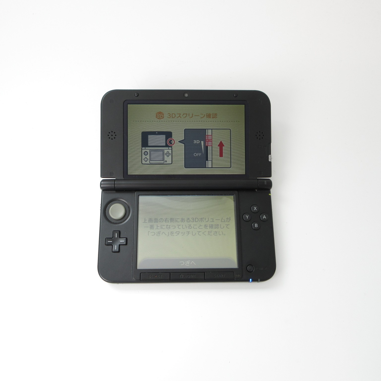 【Very Good】Nintendo 3DS LL XL Black Console ONLY Japanese Edition #Arr0402/01