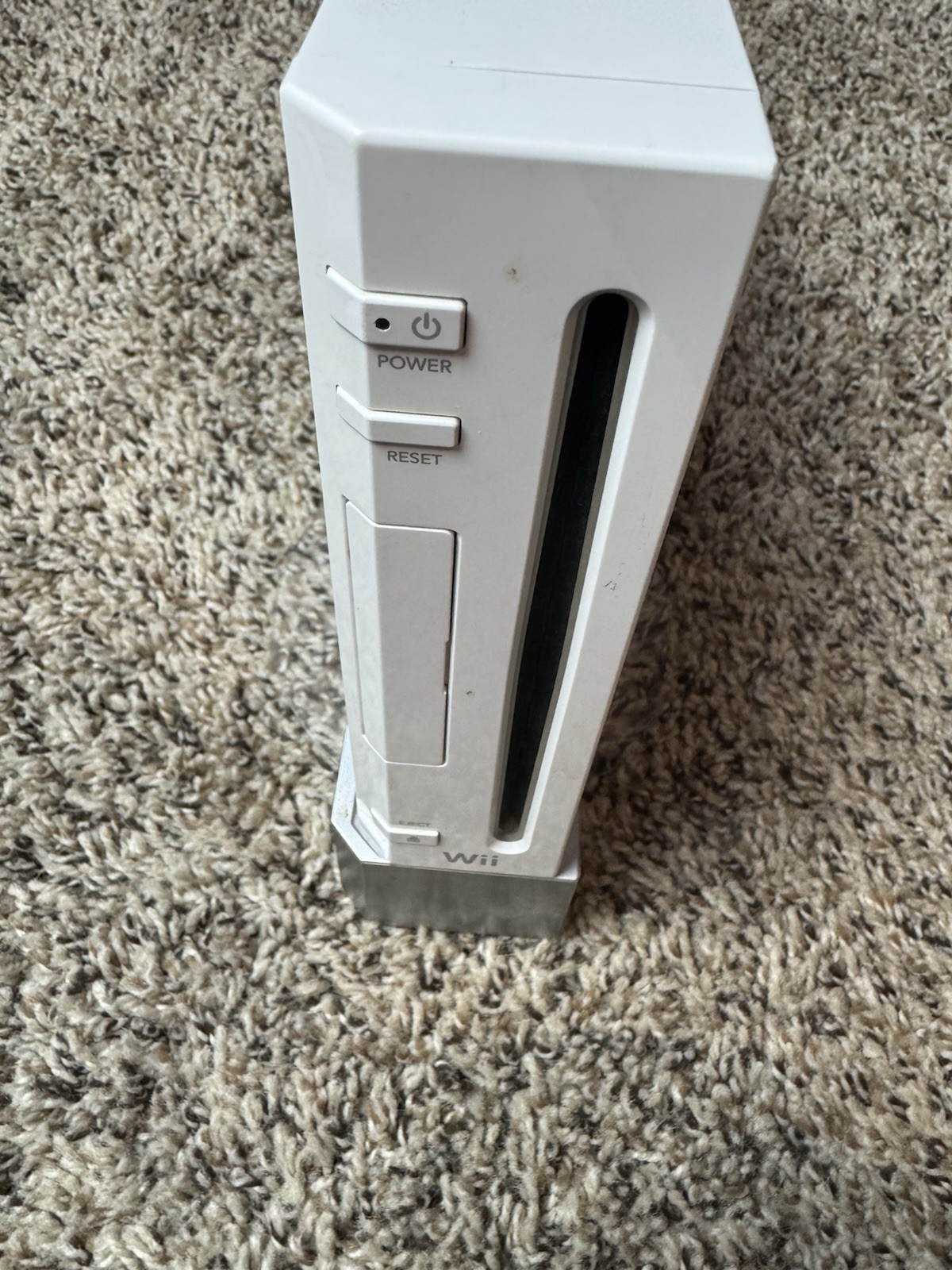 Nintendo Wii Console Bundle RVL-001 Cords Wii Remotes Nunchucks Tested & Works