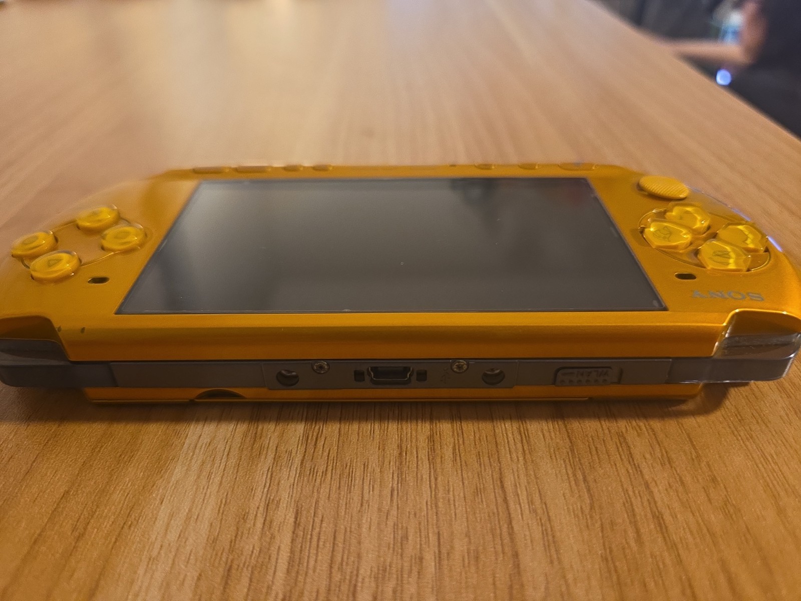 Sony PSP-3000 Bright Yellow Console & New Battery USB Cable Ship From US