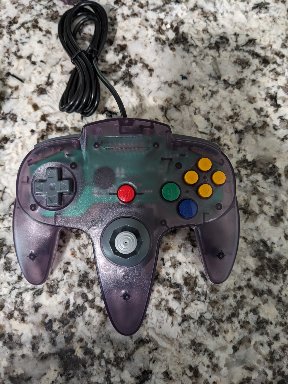 Nintendo 64 Game Console Tested And Working With All Cords And Controller
