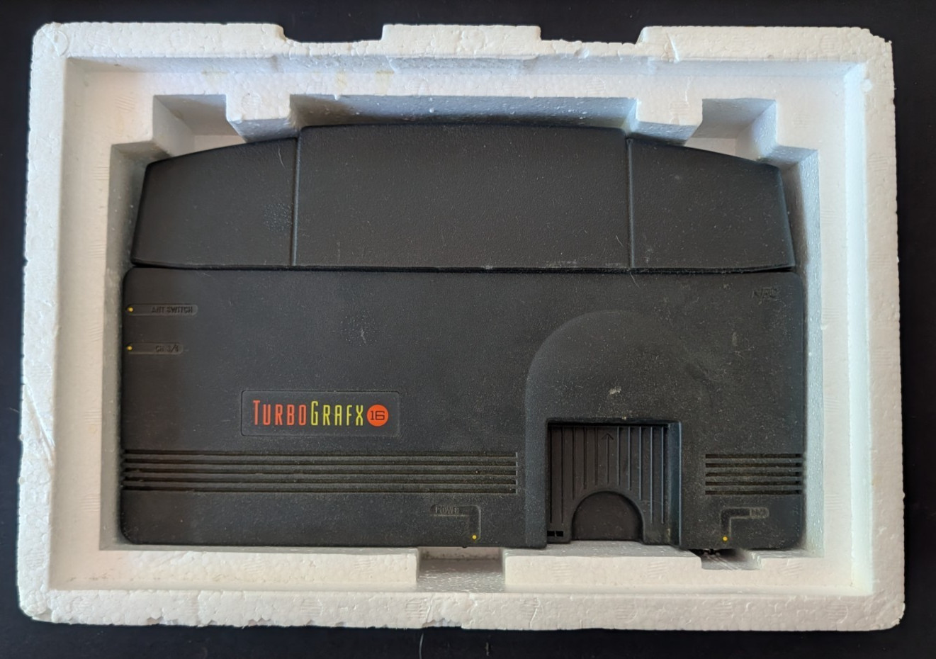 NEC Turbo Grafx-16 Console with Cables, Controllers, Games, original box
