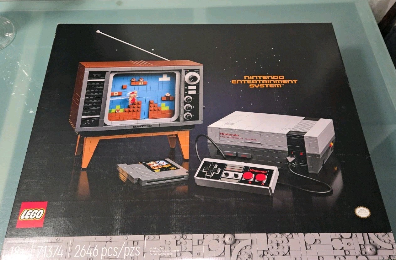 LEGO Super Mario 71374: Nintendo Entertainment System Brand New OPENED BOX READ