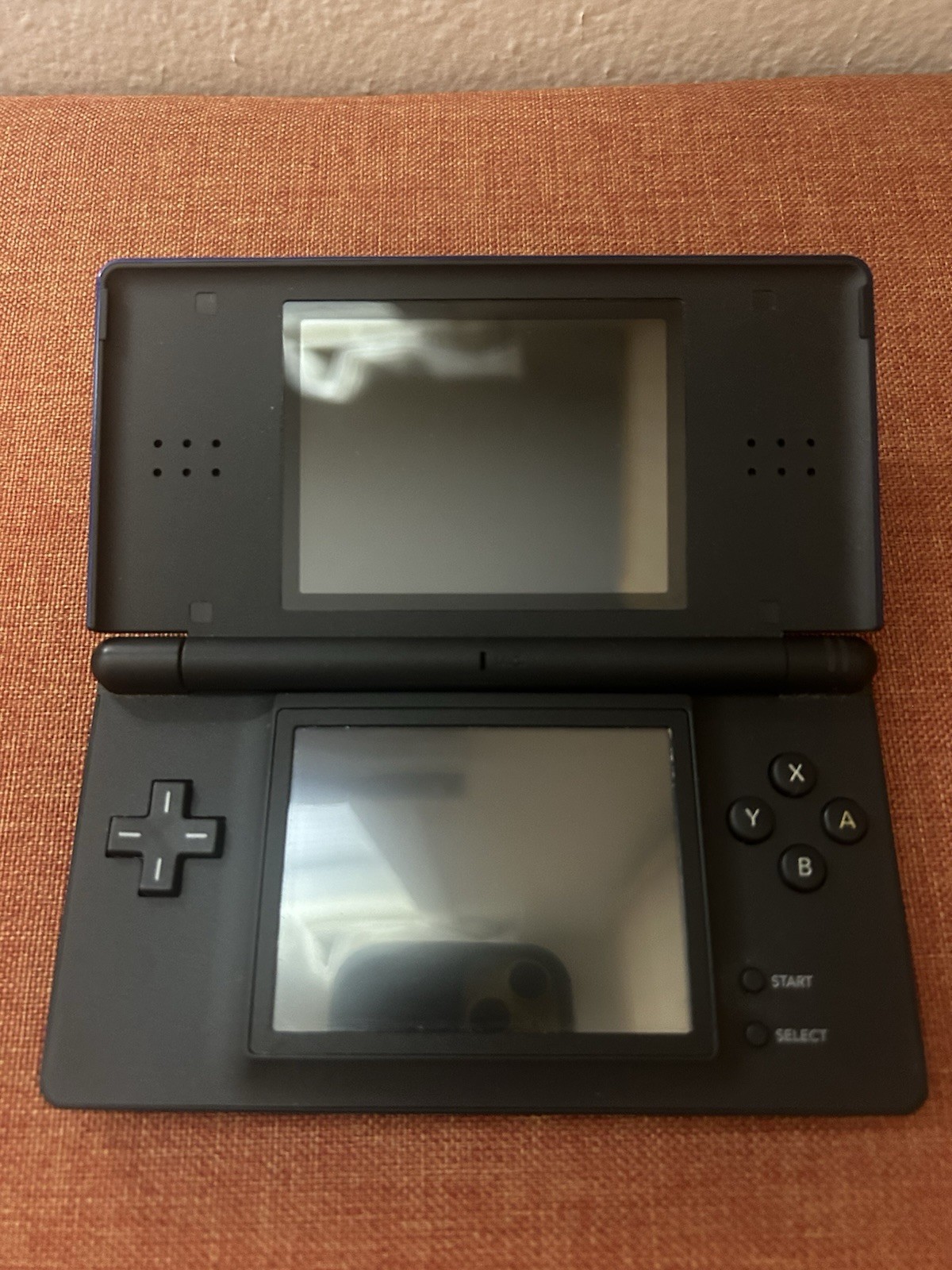 Nintendo DS Lite Blue/Black Great Condition W Charger Stylus And Slot Cover￼￼