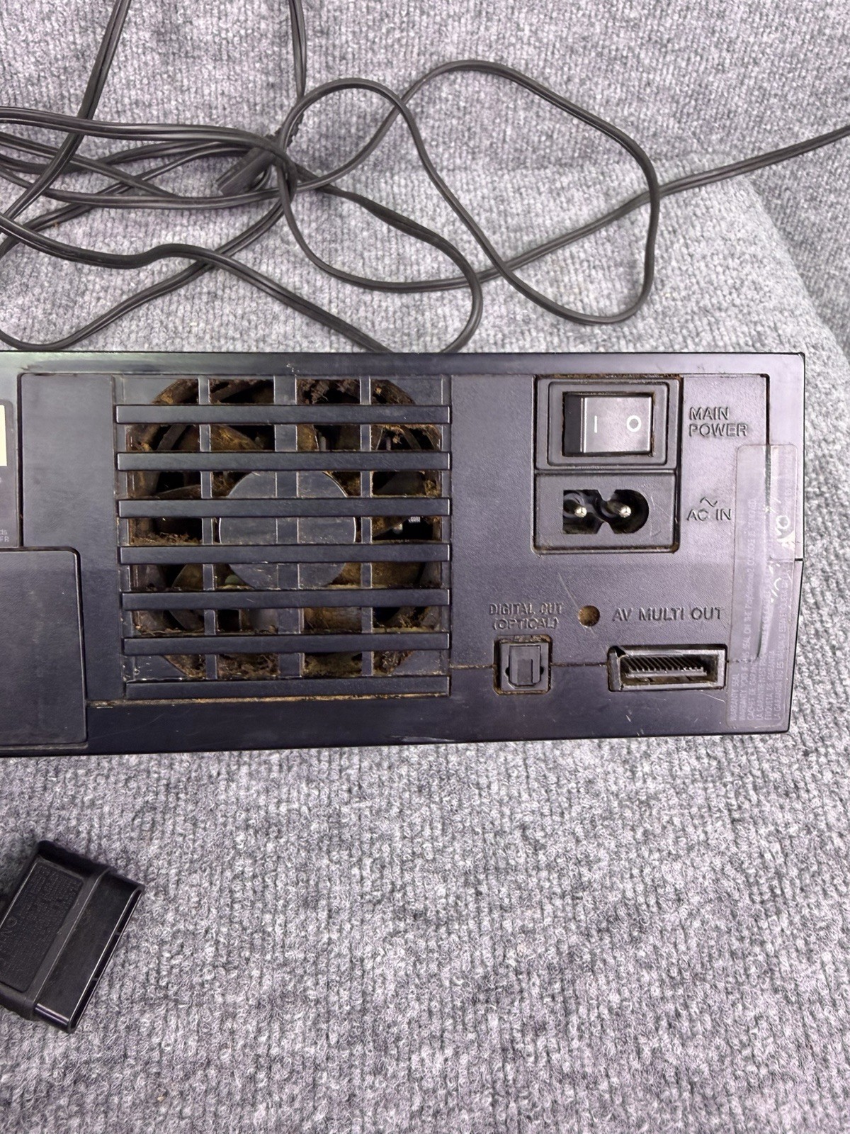 Sony PlayStation 2 SCPH-30001 R Black NTSC-U/C Home Console 1 Controller