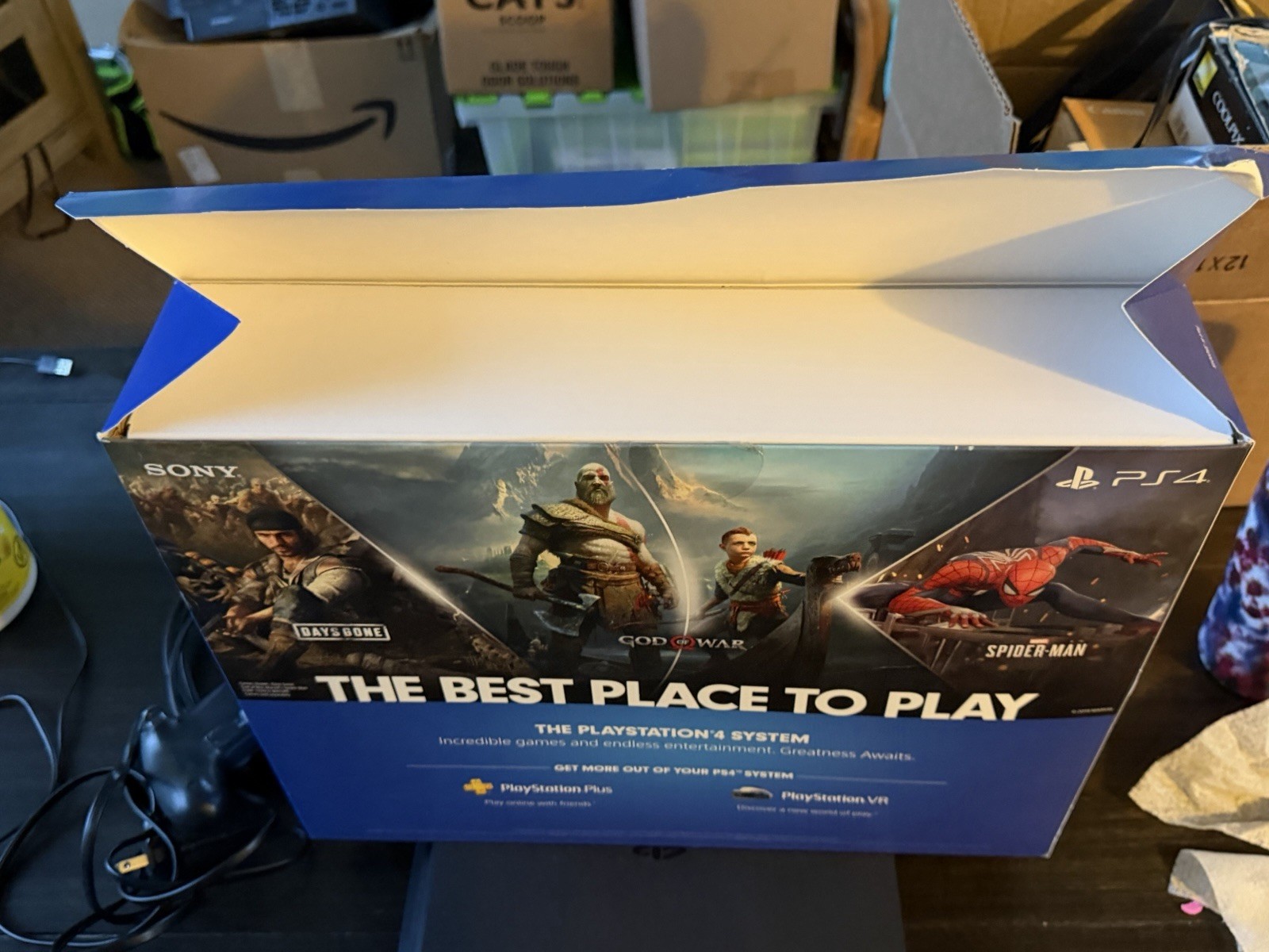 SONY PS4 SLIM 1TB CONSOLE CUH-2215B WITH 1 CONTROLLER, CABLES & BOX (WBP018061)